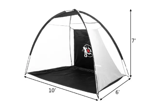 Golf-Übungsnetz Gruppe II