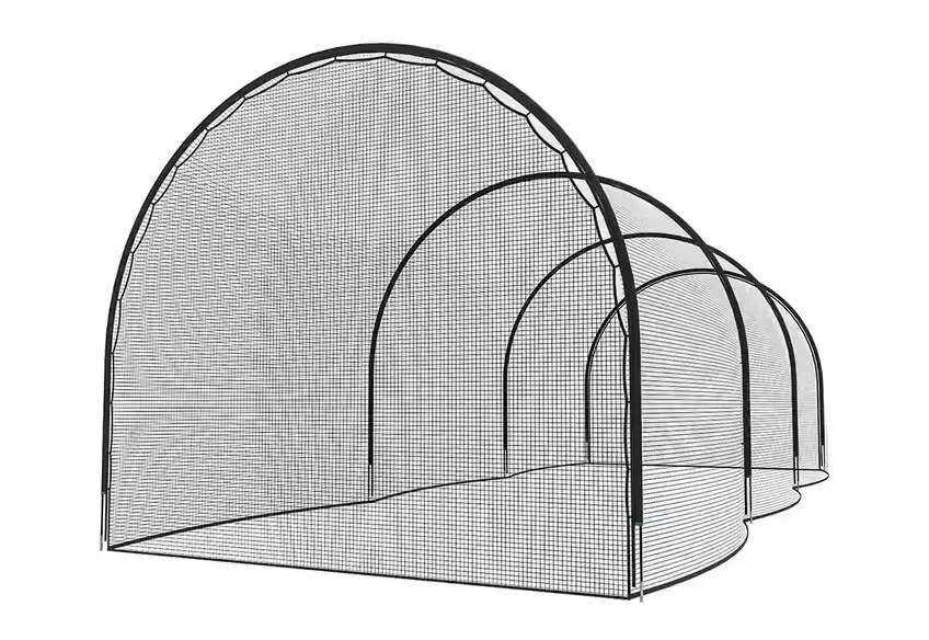 Cricket-Schlagkäfig (doppelschichtiger Schutz)