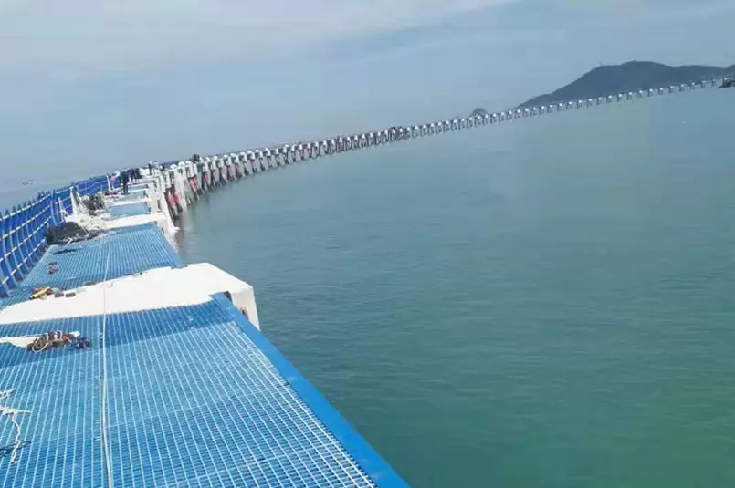 Zhoushan Xuan Mountain Marine Ranch 1800 Meter Pfahlzaun