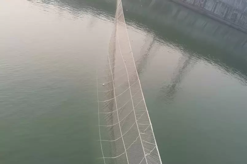 Jangtse Drei-Schluchten-Aquakultur Chinesischer Stör 255 Meter Sperrnetz