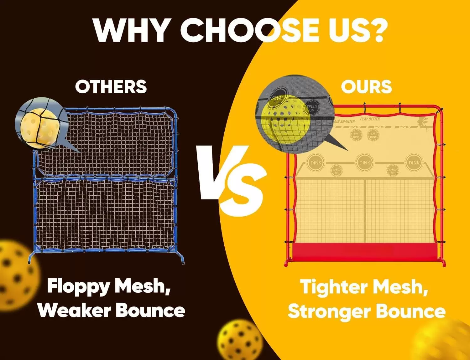 6*6ft 2-in-1 Stahlrohr-Pickleball I