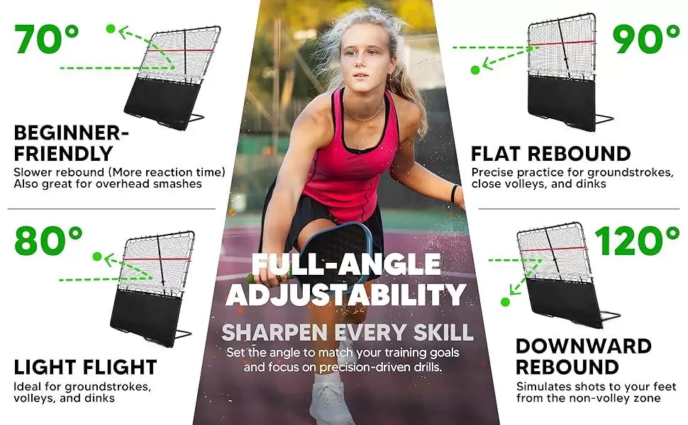 6*6ft 2-in-1 Stahlrohr Pickleball III