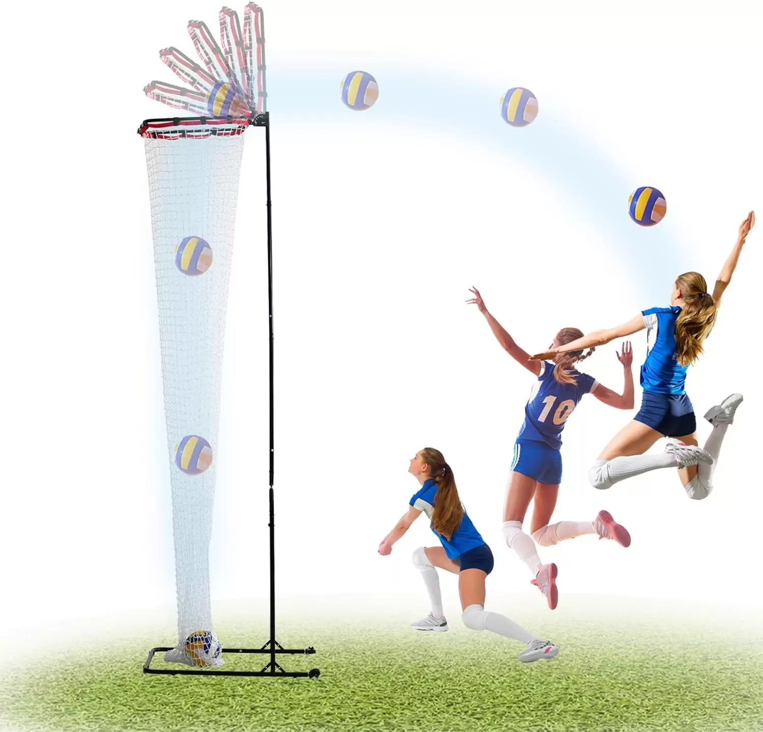 Verstellbares Volleyball-Trainingsset &Iota;&Iota;