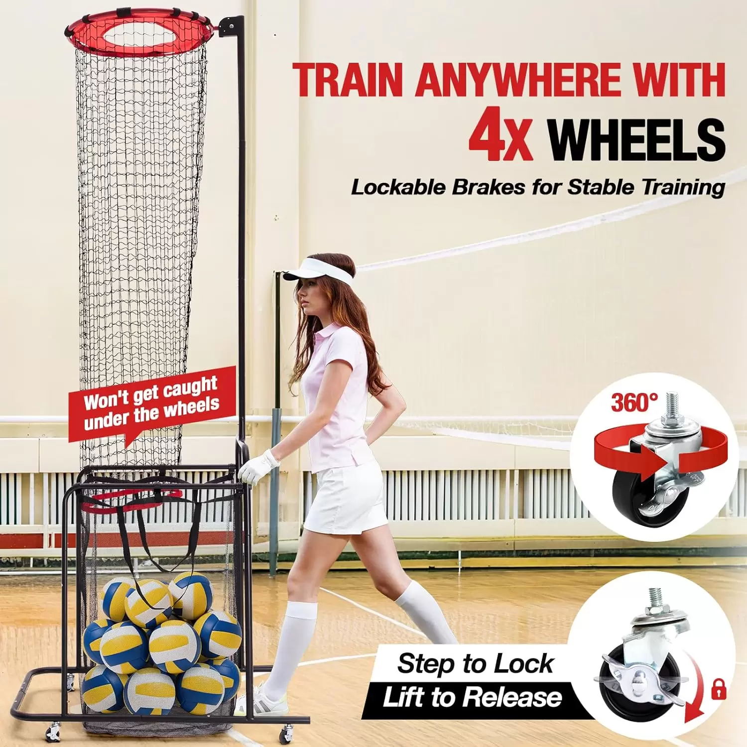 Verstellbares Volleyball-Trainingsset &Iota;&Iota;&Iota;