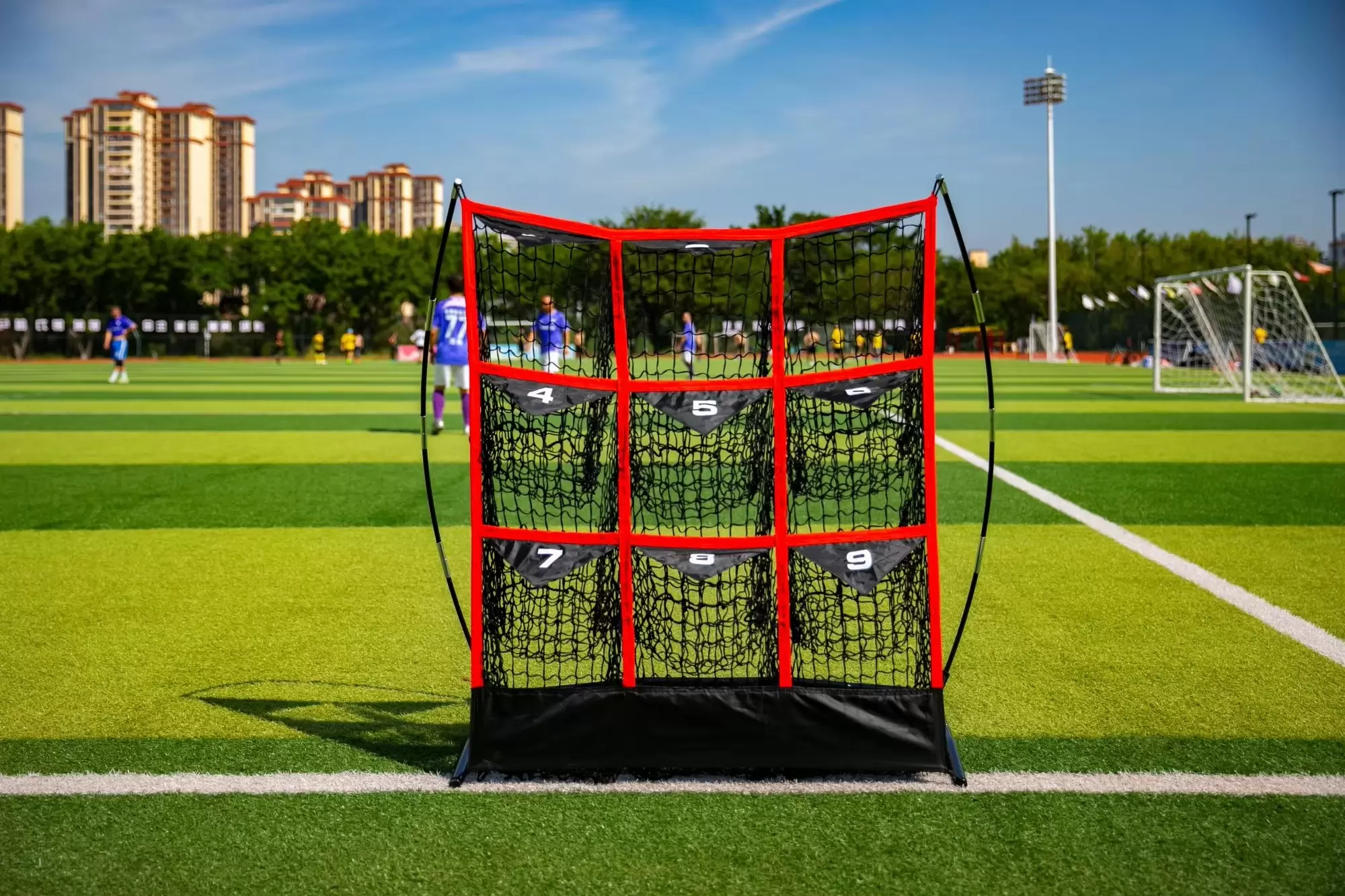 9-Loch-Pitching-Netz