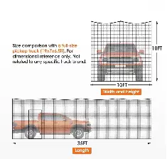 Baseball- und Softball-K&auml;fignetz (nur Netz)