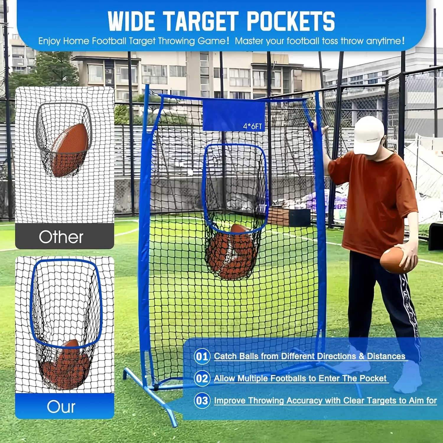 Rugby-Wurf-&Uuml;bungsnetz I