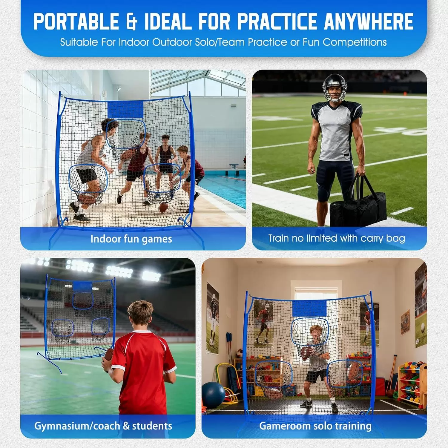 Rugby-Wurf-&Uuml;bungsnetz II