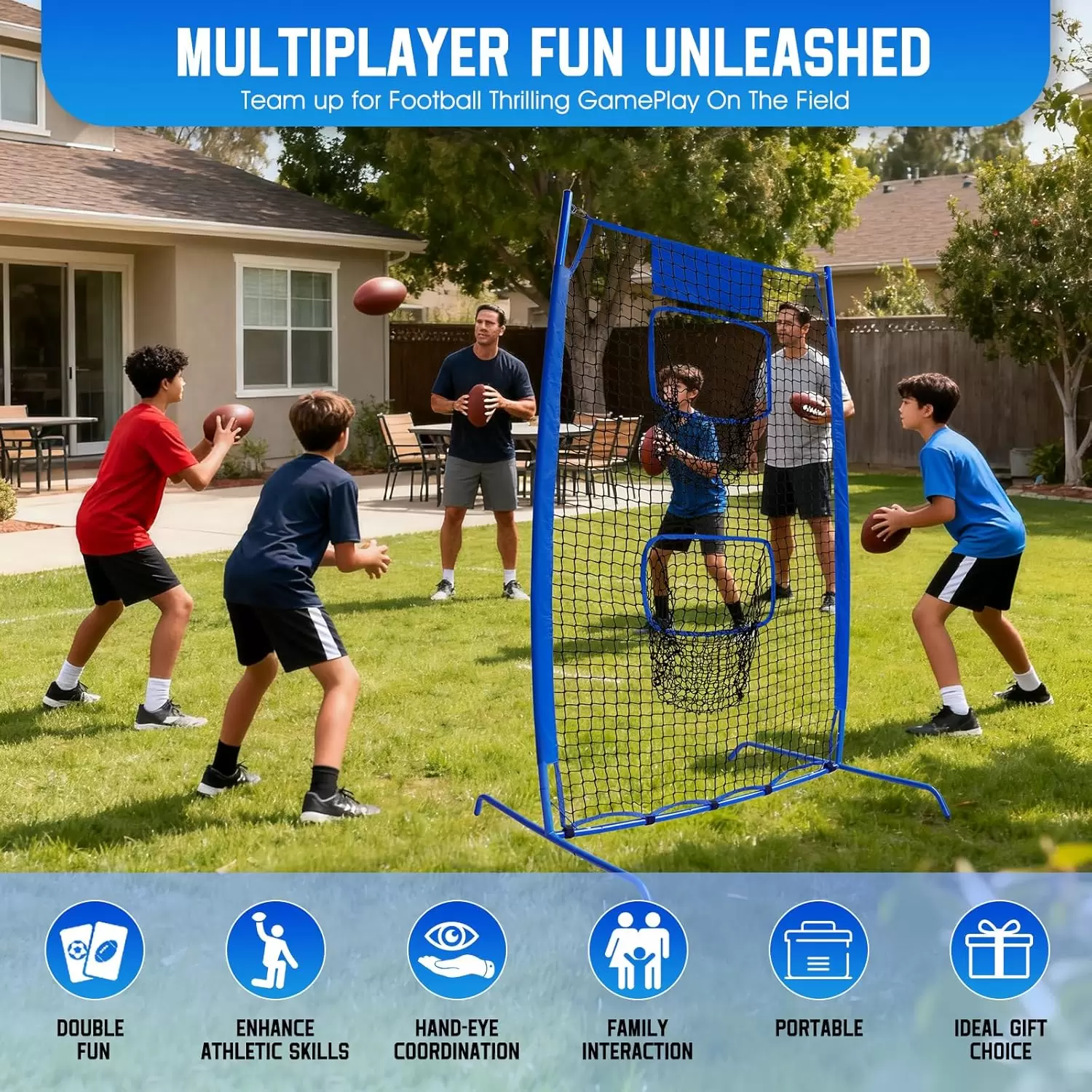 Rugby-Wurf-&Uuml;bungsnetz II