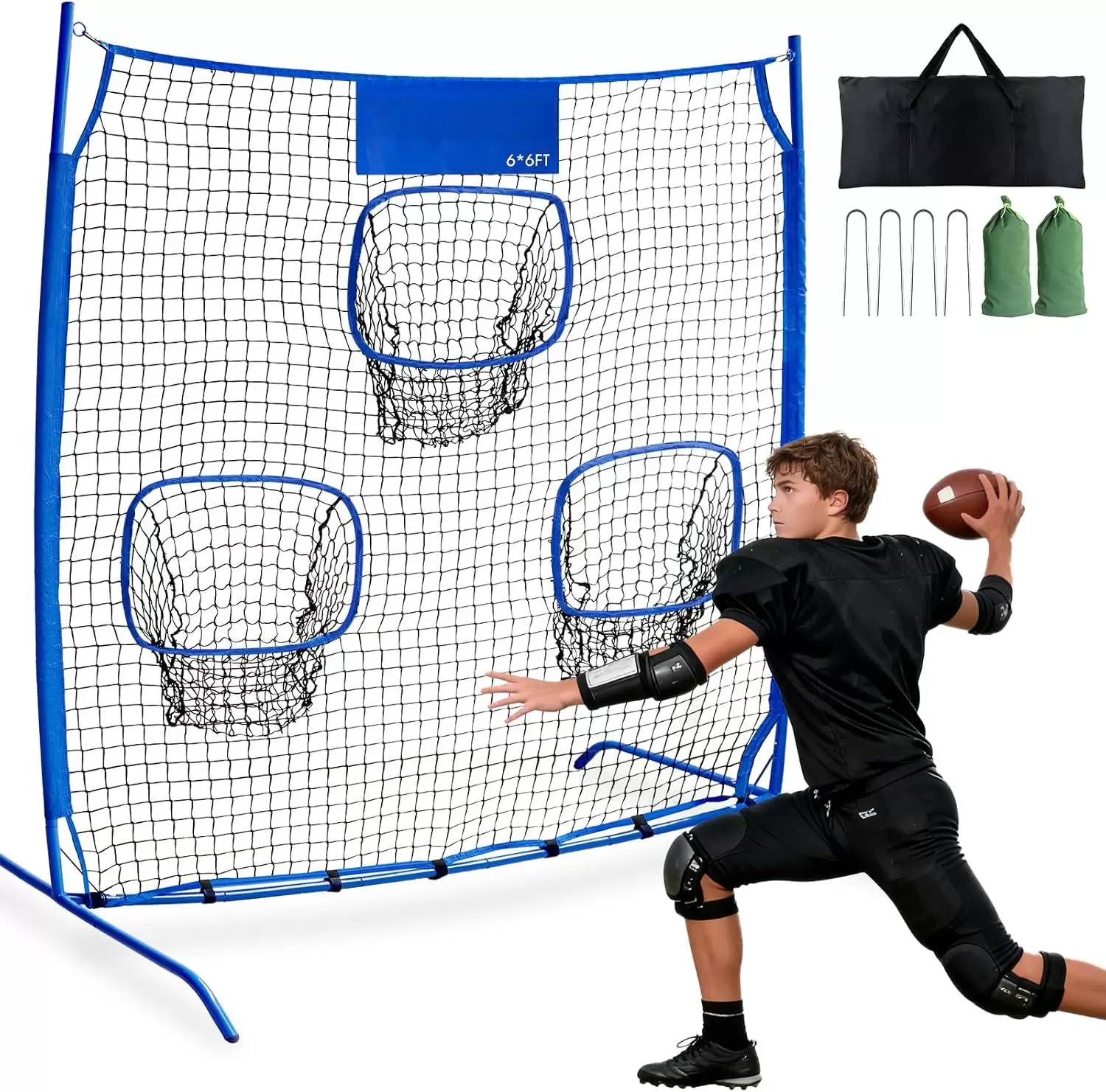 Rugby-Wurf-&Uuml;bungsnetz III