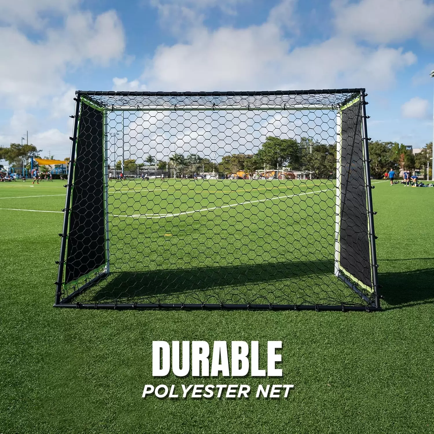 Fu&szlig;balltor-Rebounder-Trainer 3-in-1