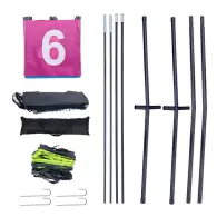 7'x7' Digitales Disc-Golf-&Uuml;bungsnetz