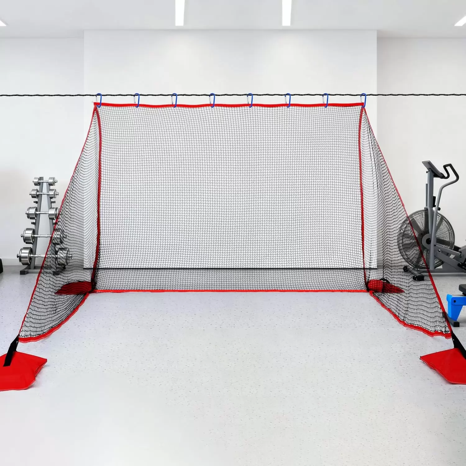 Rundumnetz und Flachbarrierenetz