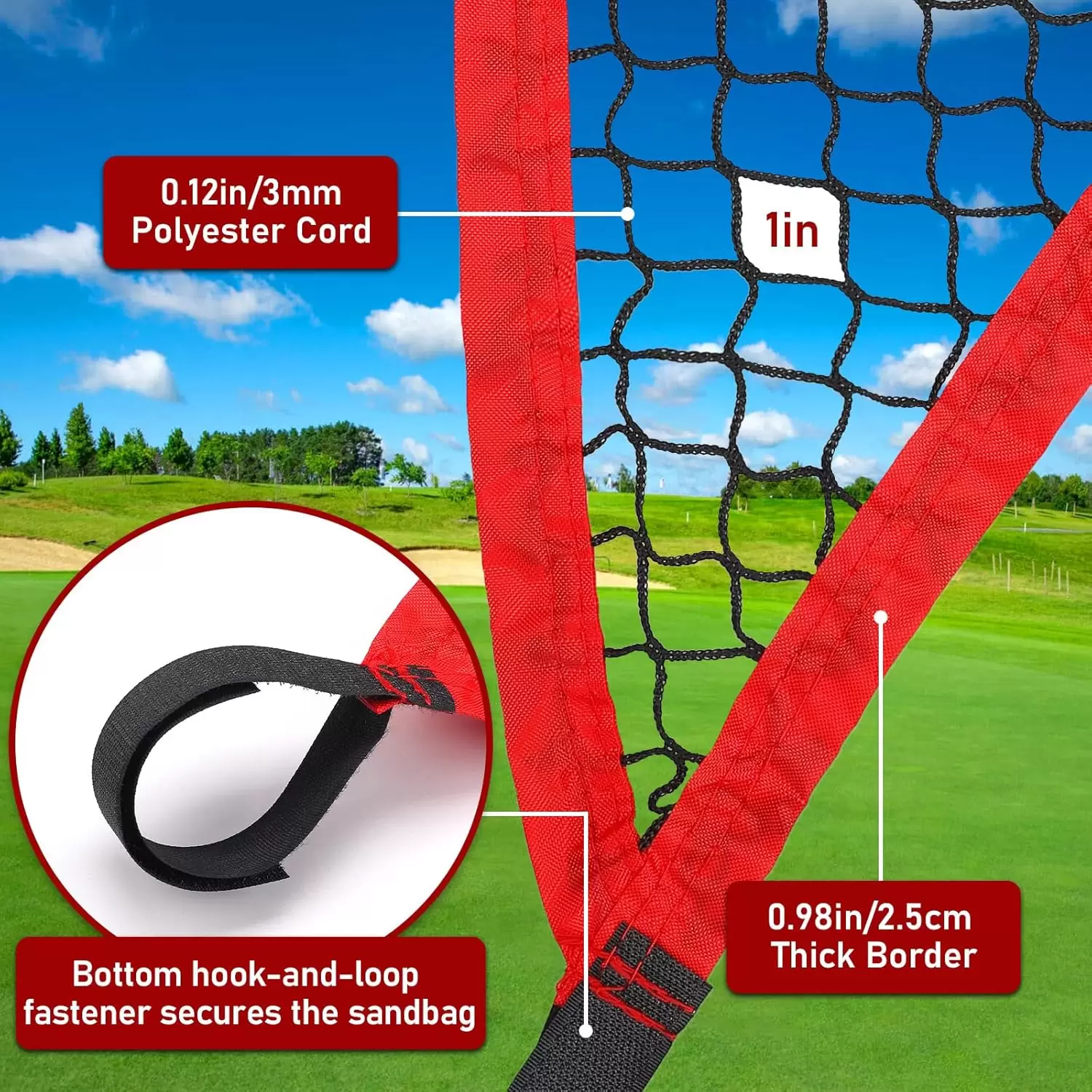 Rundumnetz und Flachbarrierenetz