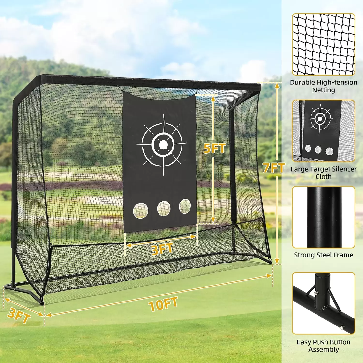Golf-&Uuml;bungsnetz III