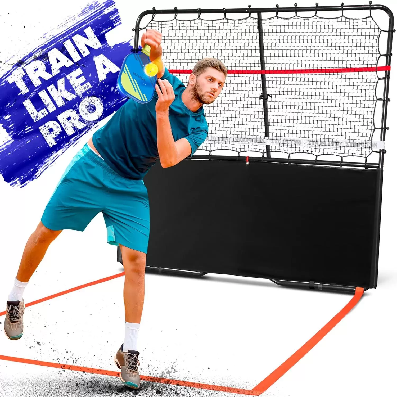 6*6ft 2-in-1 Stahlrohr Pickleball III